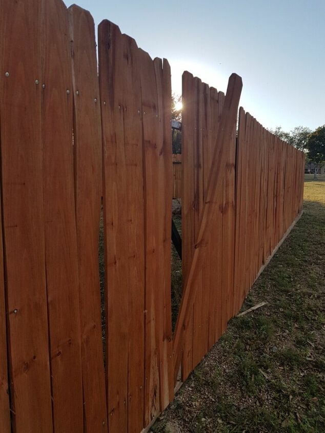 q how do i fix my fence