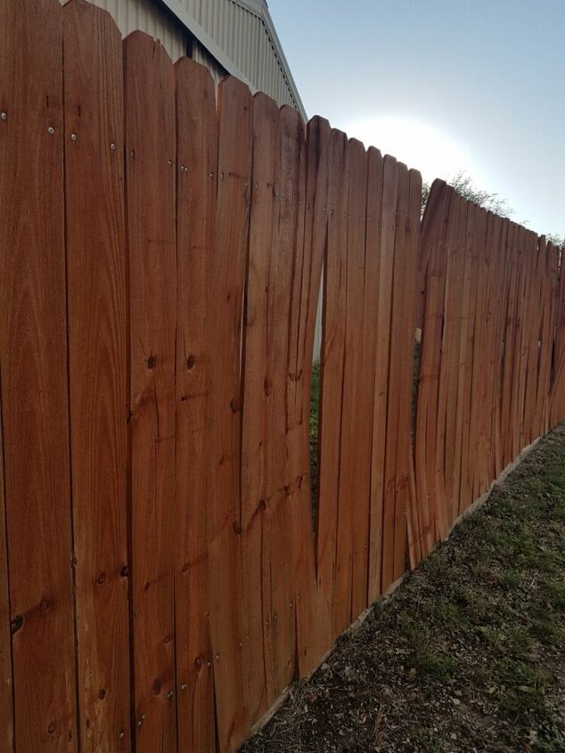 q how do i fix my fence