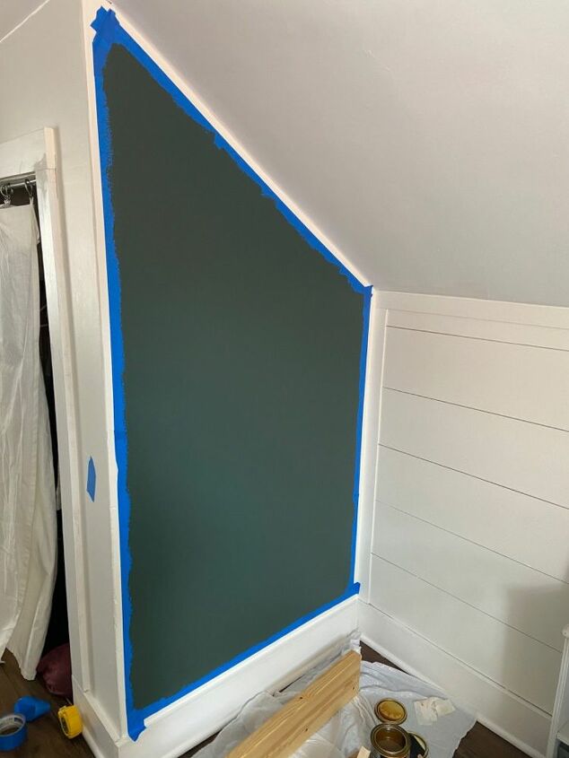 color block wallquick and simple way to add a big punch