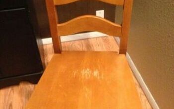 Mesa y sillas de cocina renovadas