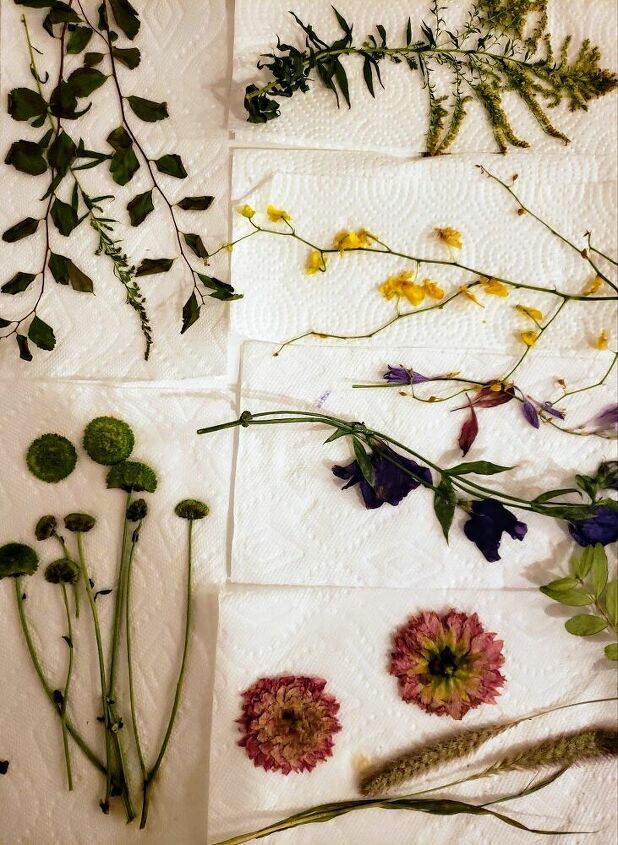 quick and easy dried flowers