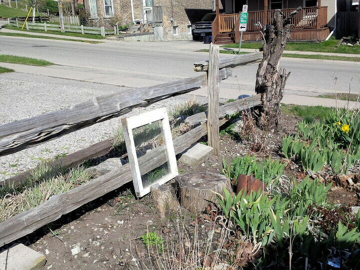 q old window split rail fence