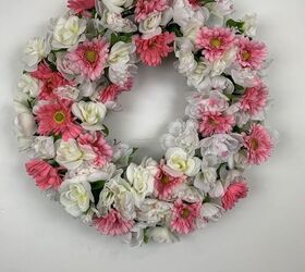 s 13 gorgeous ways to brighten up your decor with faux flowers, Wildflower Wreath