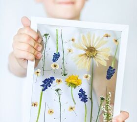 s 11 diy ideas to surprise your mom with this mother s day, Pressed Flower Frames
