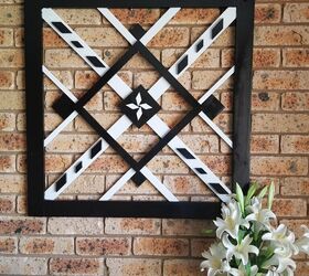 wall hanging made from scrap wood