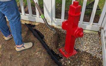 DIY Doggy Fire Hydrant