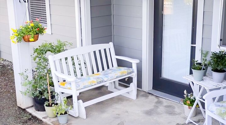 13 unique ways to make over your porch in time for summer, Turn a boring apartment patio into an oasis