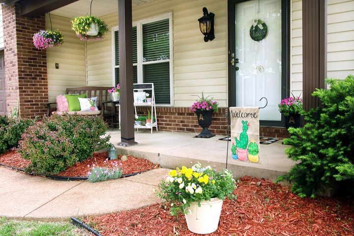 13 unique ways to make over your porch in time for summer, Add cactus themed decor