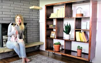Quick and Easy DIY Mid-Century Modern Bookshelf