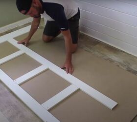 put together an easy modern farmhouse barn door in only 8 steps, Move on to the Other Side