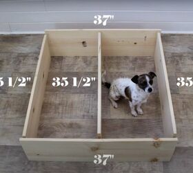 build an easy diy square farmhouse coffee table yourself, Assemble the Frame of the Table