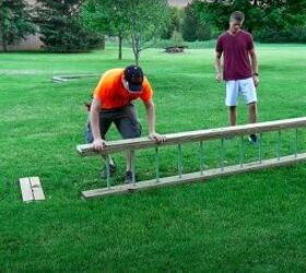 build a diy jungle gym that will make you the talk of the town, Attach Another Beam