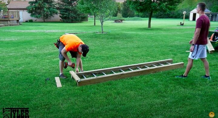 build a diy jungle gym that will make you the talk of the town, Attach a Board