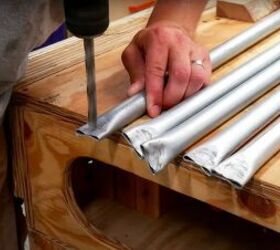 build a diy jungle gym that will make you the talk of the town, Flatten the EMT Conduit