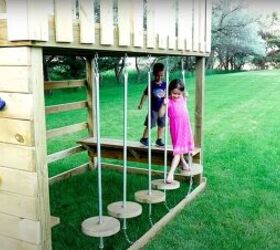 build a diy jungle gym that will make you the talk of the town, Kid Approved