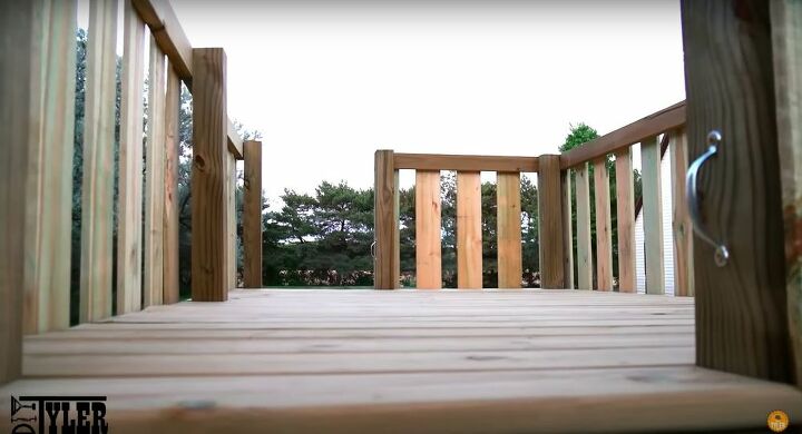 build a diy jungle gym that will make you the talk of the town, Add Gate Handholds