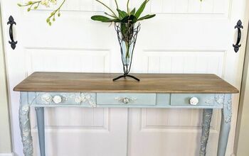 How To Turn An MDF Table Into A Work Of Art Using Paint, Moulds & Clay