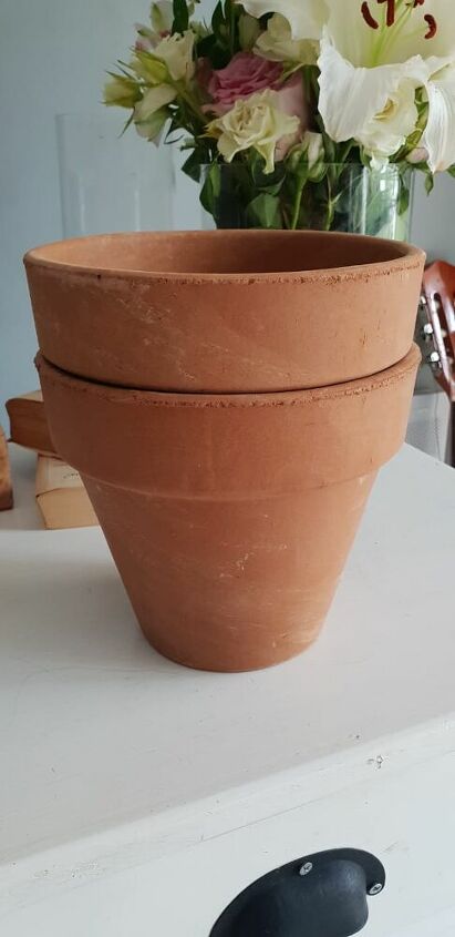 diy painting terracotta pots