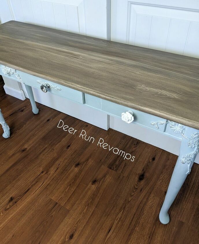 how to turn a mdf table into a work of art using paint moulds and clay