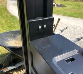 replacing old mailbox and post