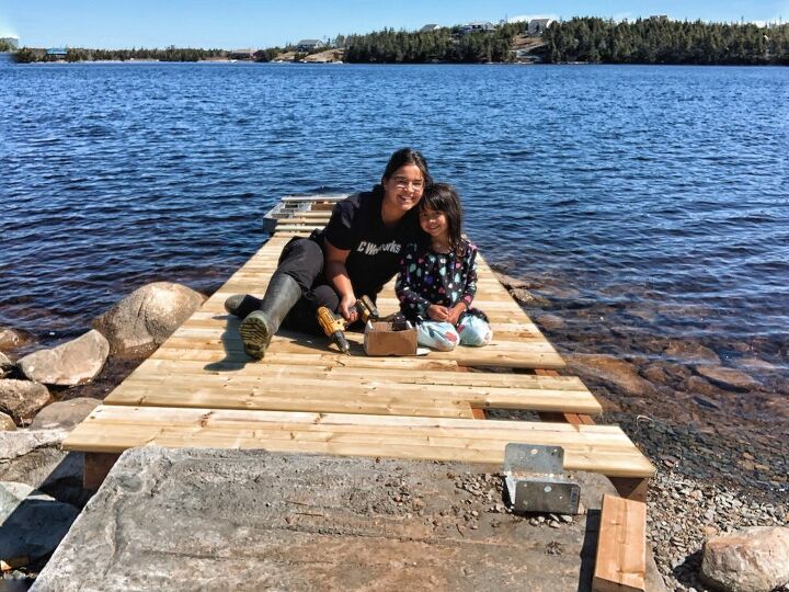 how to attach your dock to land