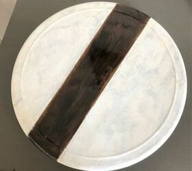 anthropologie inspired knock off marbled lazy susan