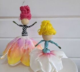 family craft flower fairies