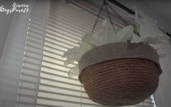 Create a Stunning DIY Dollar Tree Farmhouse Hanging Planter