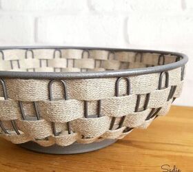 s 15 charming ways to add farmhouse decor to your home, Makeover bread baskets into rustic bowls