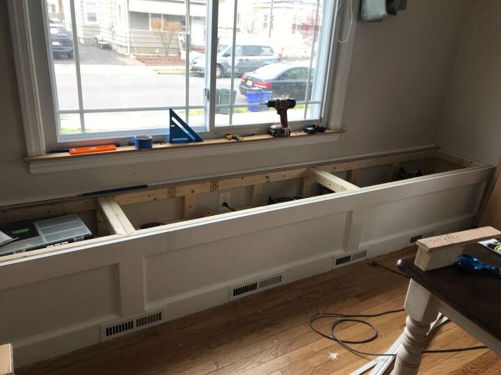 TikToker Shows How to DIY the Perfect Built-In Bench