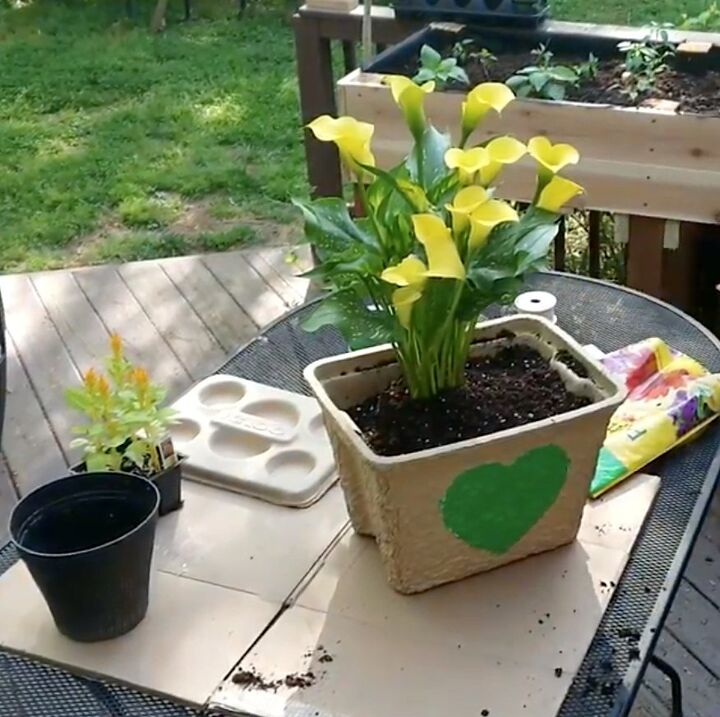 igloo recool reuse project easy planter box