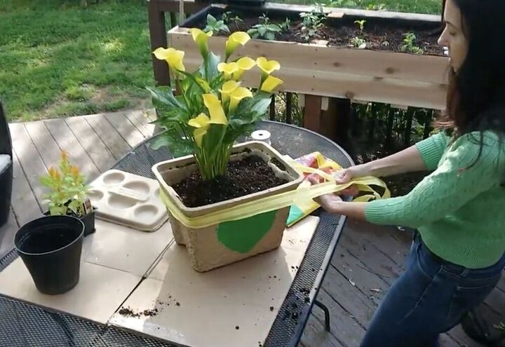 igloo recool reuse project easy planter box