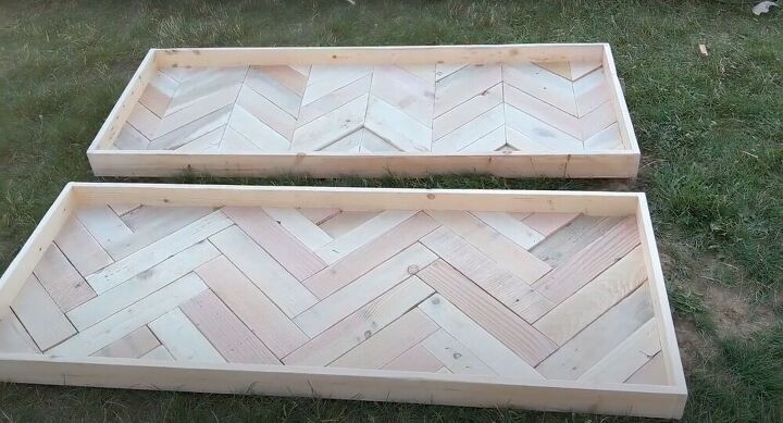 take your bed to the next level with this farmhouse pallet headboard, Upcycled Pallet Headboard