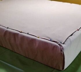 Easy Clean DIY Dog Bed Upcycled Foam Mattress Hometalk