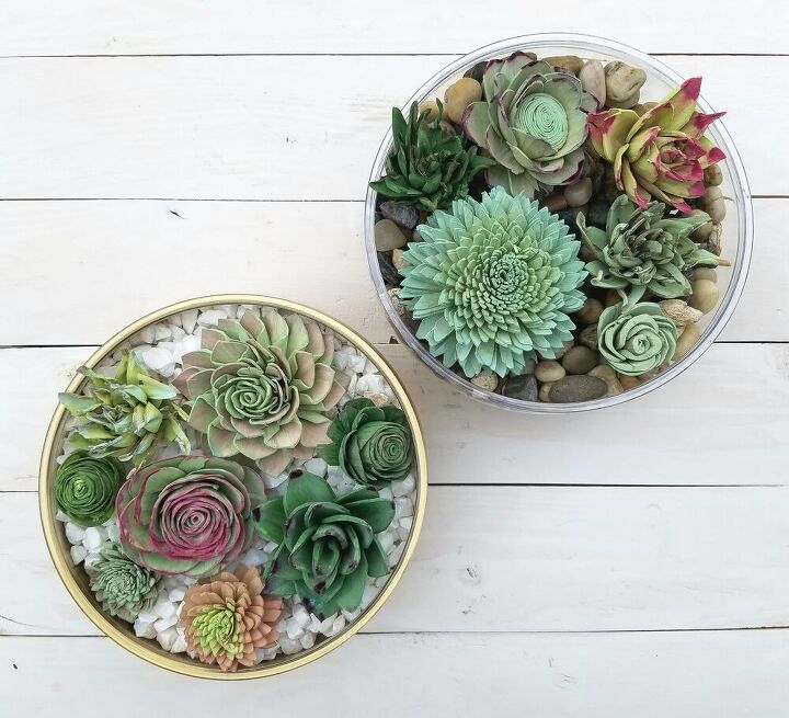 how to make a quick and easy succulent terrarium