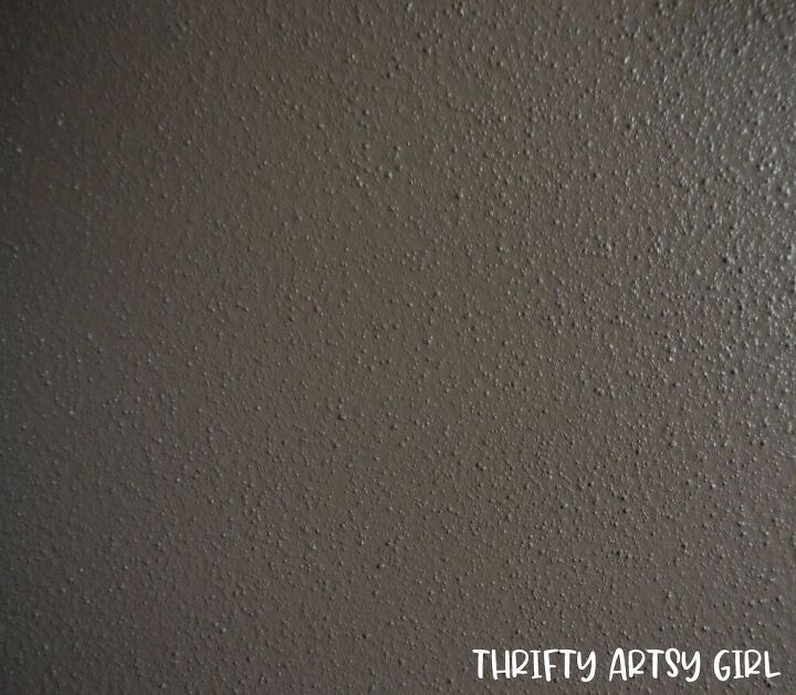 how to wallpaper over textured walls with no prepwork, textured wall in our office