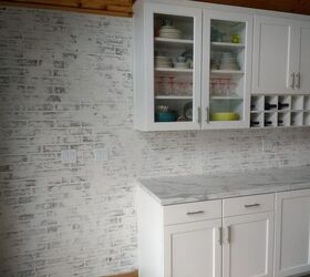 Faux Brick Backsplash Hometalk   Faux Brick Backsplash 