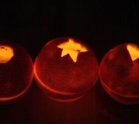 s 13 strange decorating techniques that have really beautiful results, Turn an orange peel into a lantern