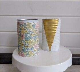 kid s craft tin can vases 3 ways