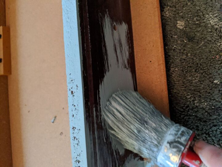 how to turn a mdf table into a work of art using paint moulds and clay