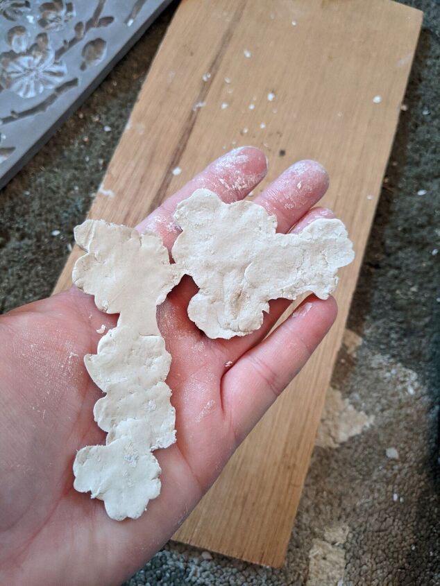 how to turn a mdf table into a work of art using paint moulds and clay