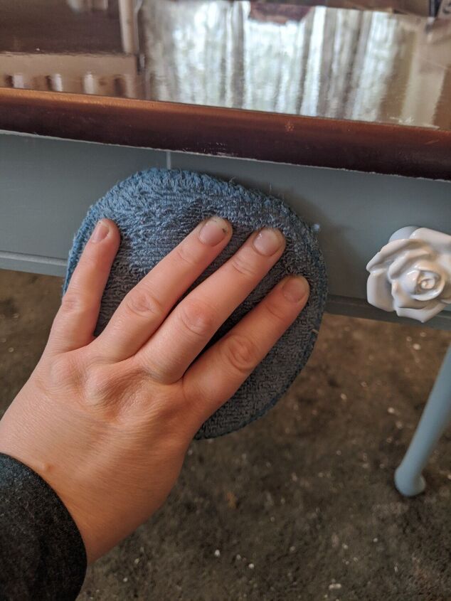 how to turn a mdf table into a work of art using paint moulds and clay