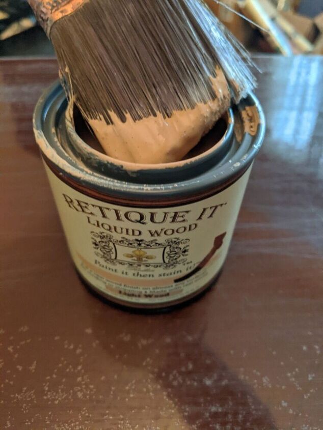 how to turn a mdf table into a work of art using paint moulds and clay