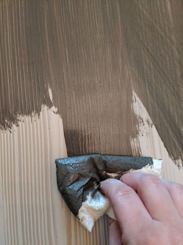 how to turn a mdf table into a work of art using paint moulds and clay