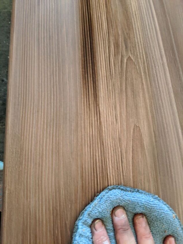 how to turn a mdf table into a work of art using paint moulds and clay