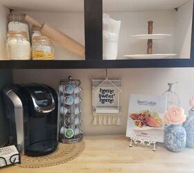 how i converted my kitchen cabinet into trendy shelving