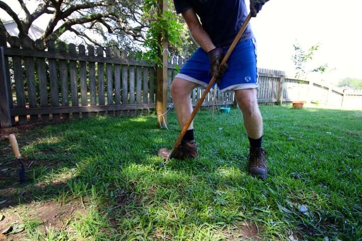 como remover a grama