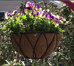 s 8 best ways to brighten up your garden this year, Hanging Planter Hack