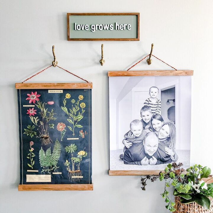 diy poster hanger