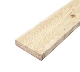 2"x10" or 2"x8" treated lumber for sides